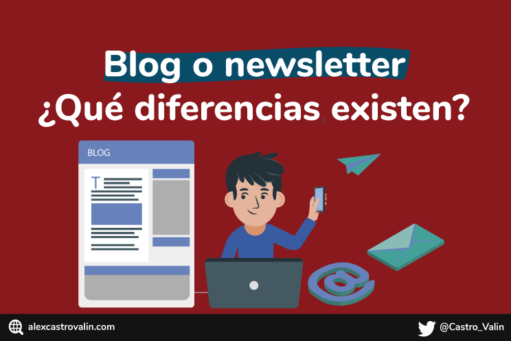 Diferencias entre el blog y en email marketing